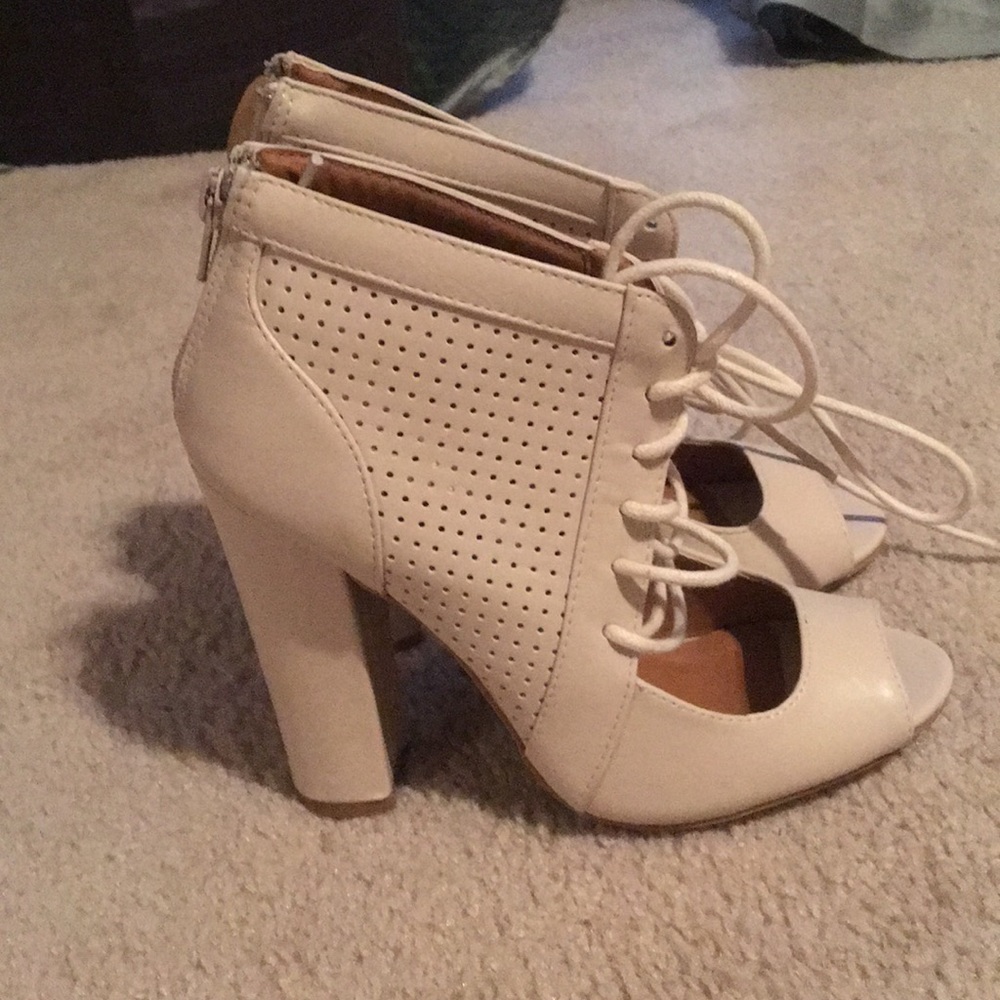 Charlotte Russe Lace Up Heels